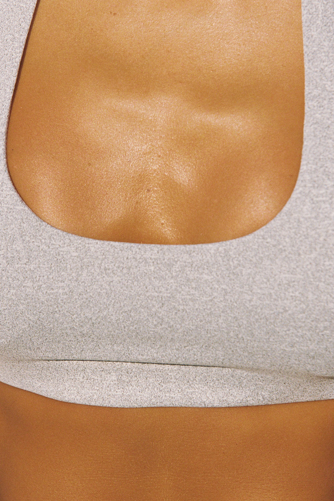 Halter Bra | Marble Grey