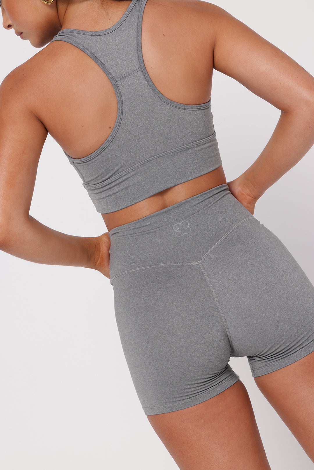 Bike Shorts 4" | Charcoal