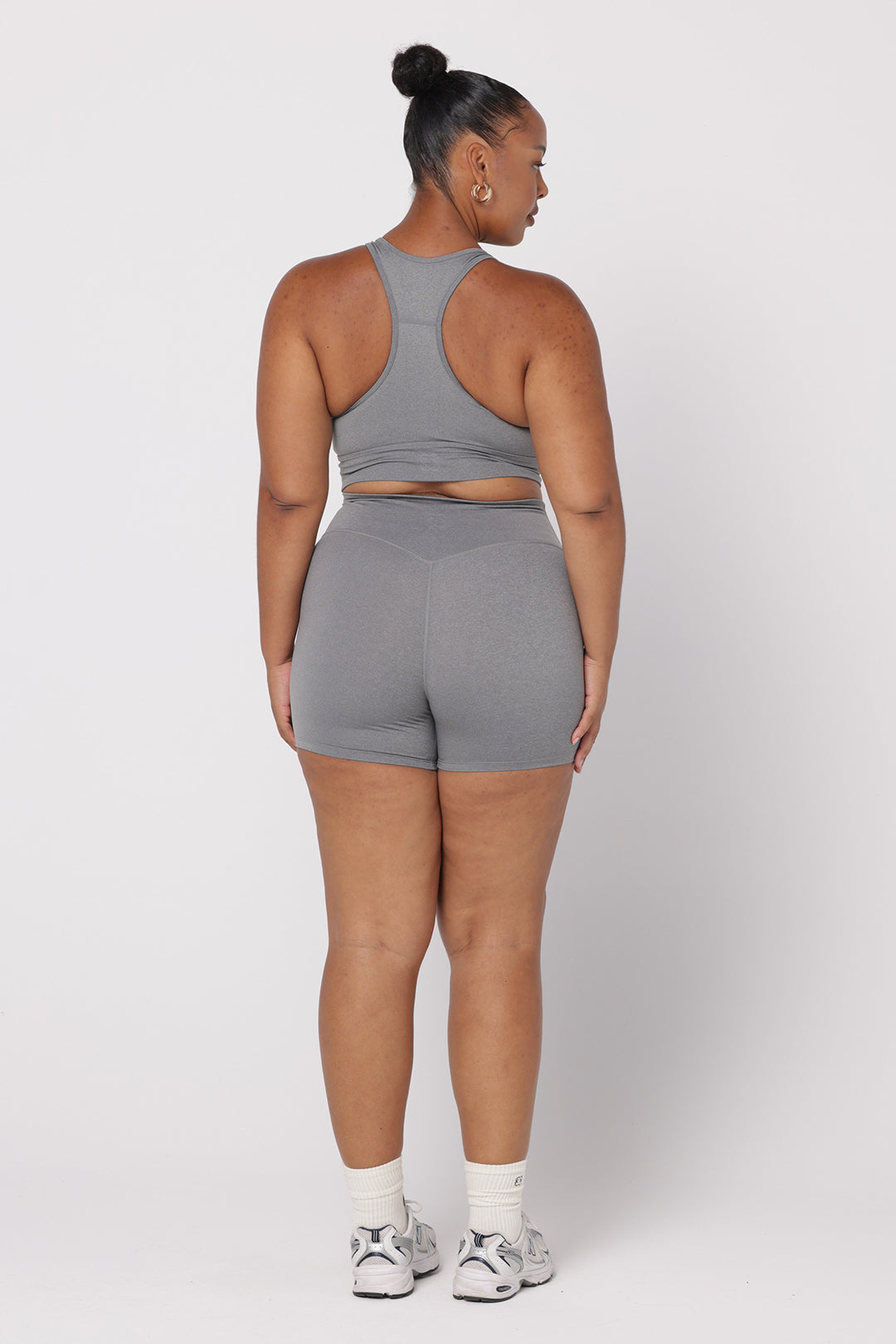 Bike Shorts 4" | Charcoal