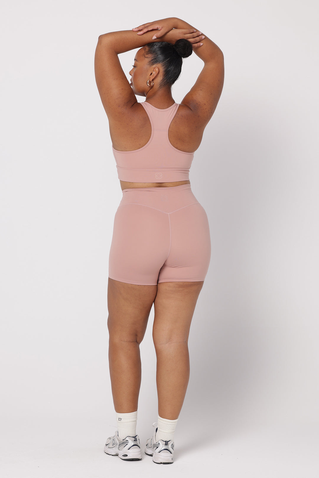 Bike Shorts 4" | Dusty Pink