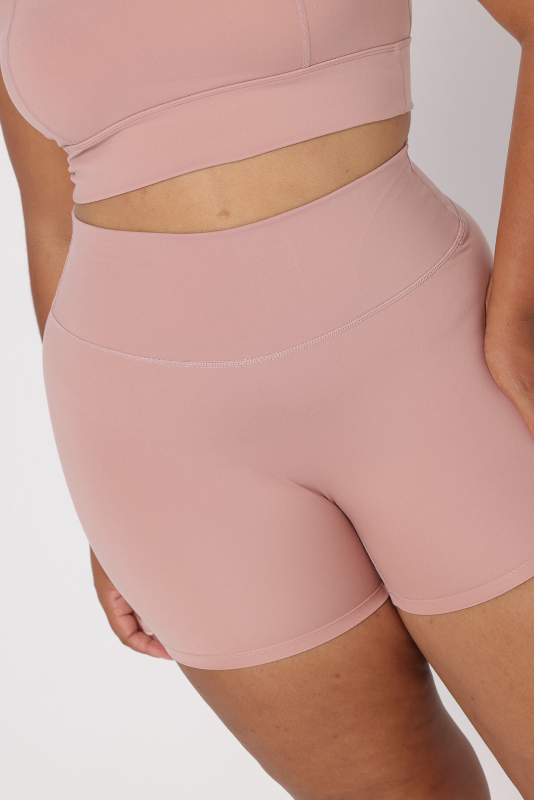 Bike Shorts 4" | Dusty Pink