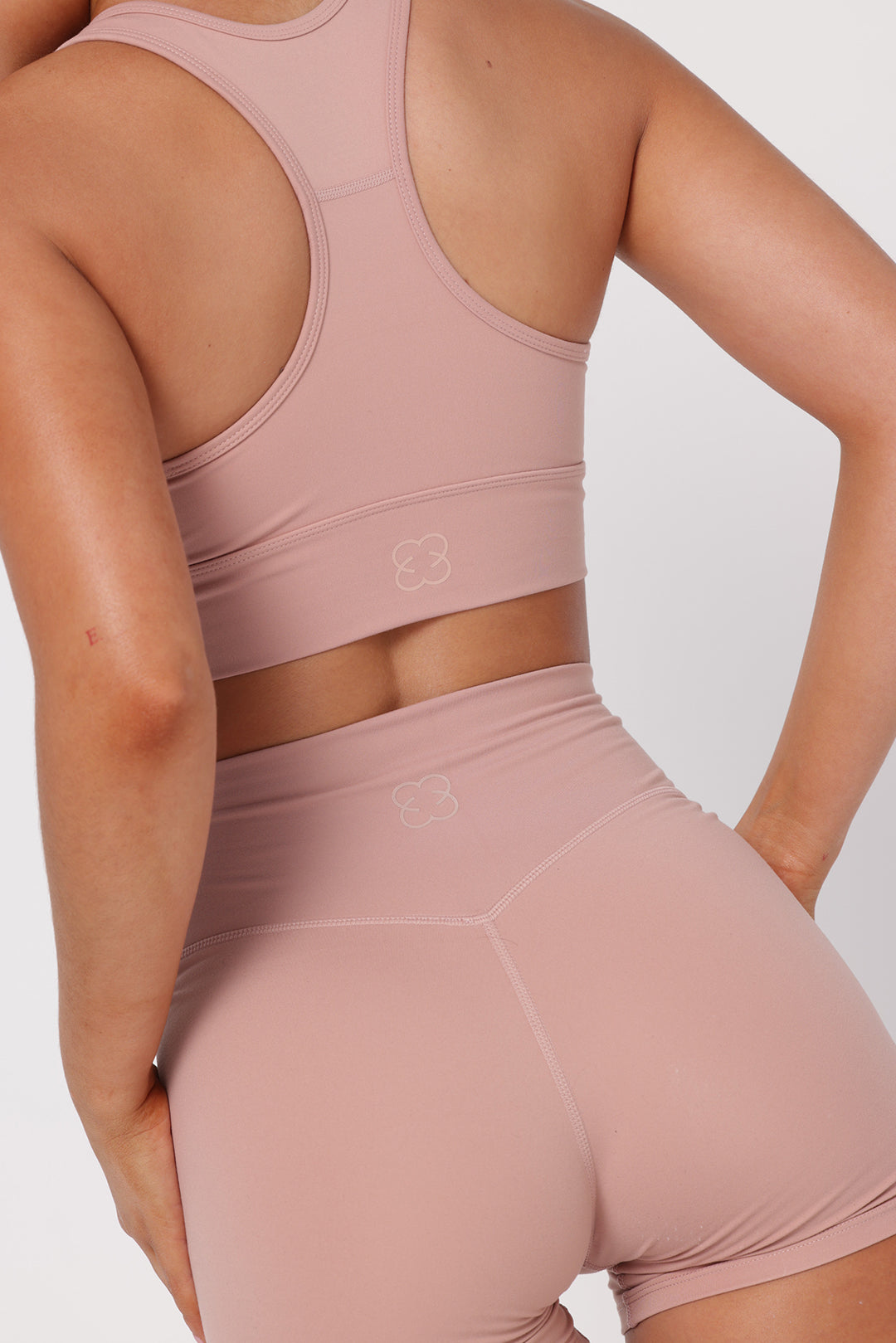Bike Shorts 4" | Dusty Pink