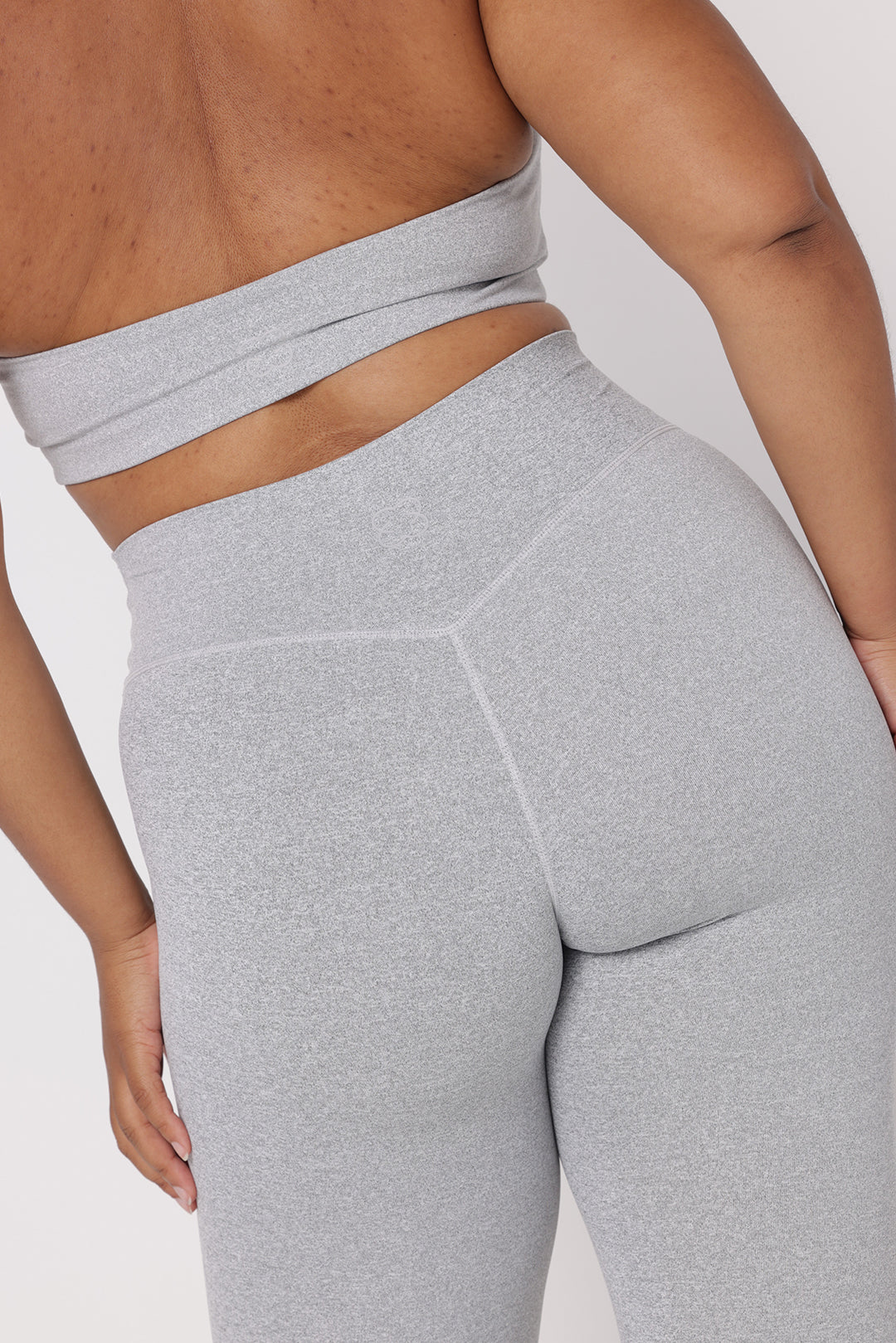 Halter Bra | Marble Grey