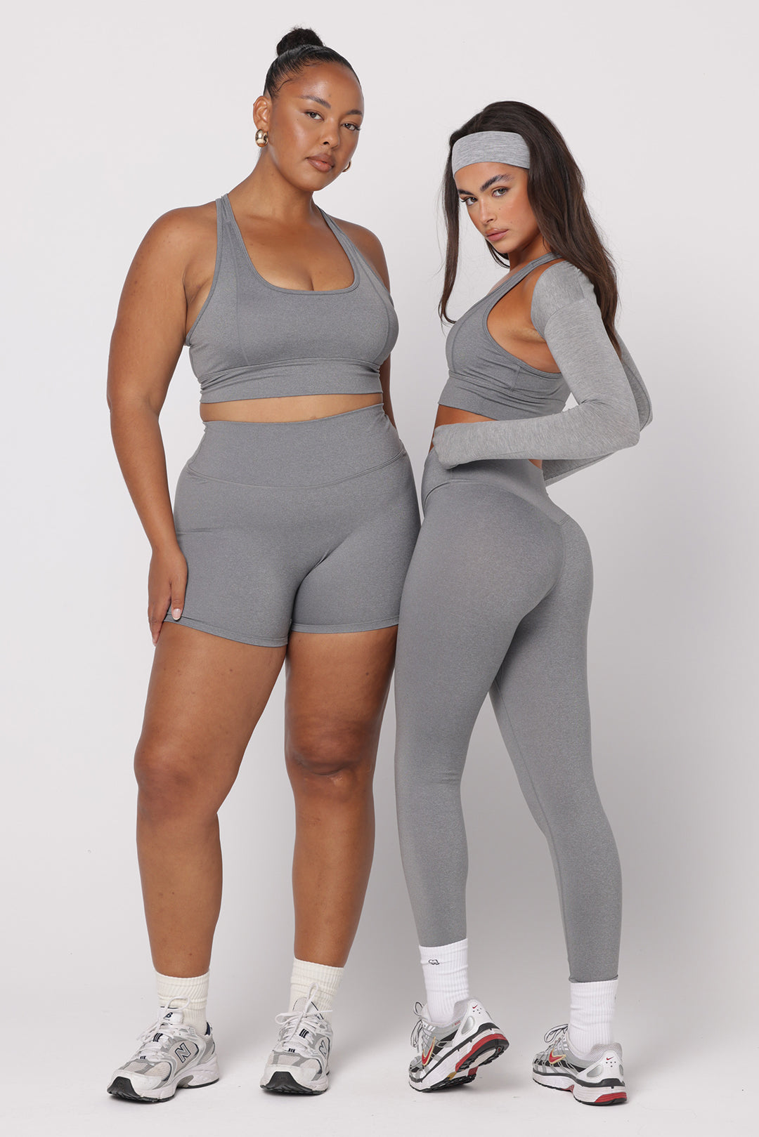 Bike Shorts 4" | Charcoal