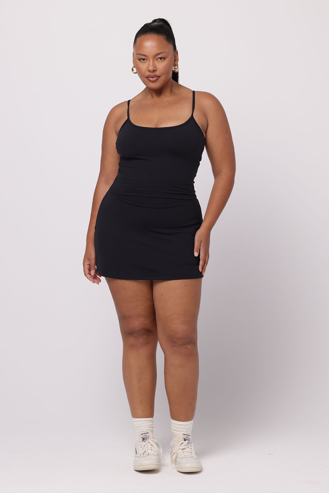 Cropped Cami | Black