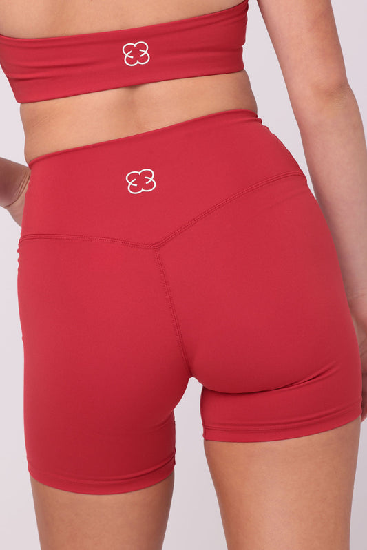 Bike Shorts 6" | Cherry