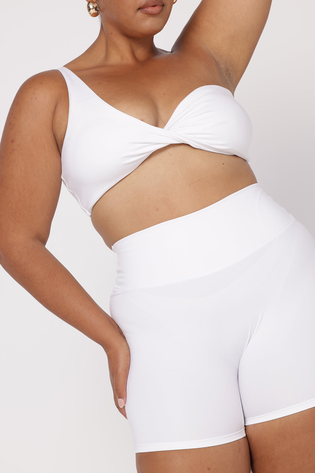 Fluid Bra | White
