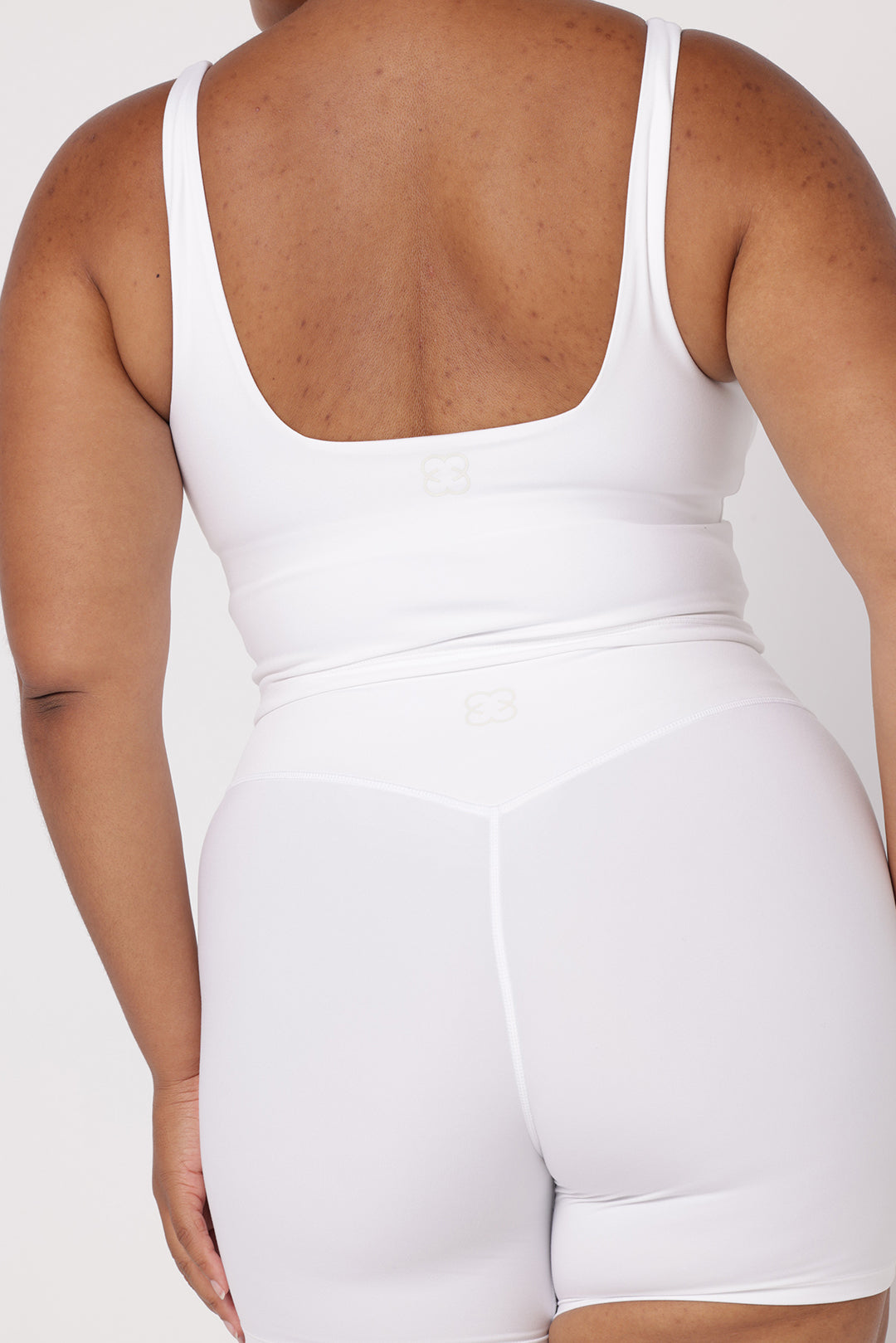 Bike Shorts 6" | White