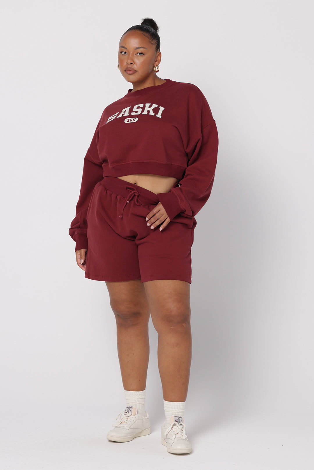 Sweat Shorts | Burgundy