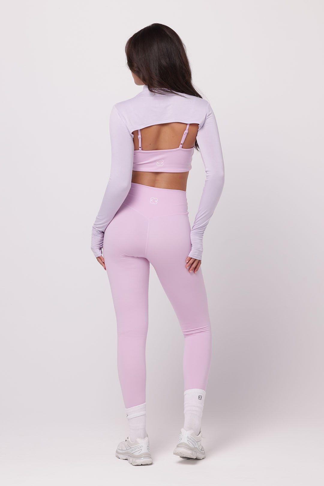 High Neck Shrug | Lilac