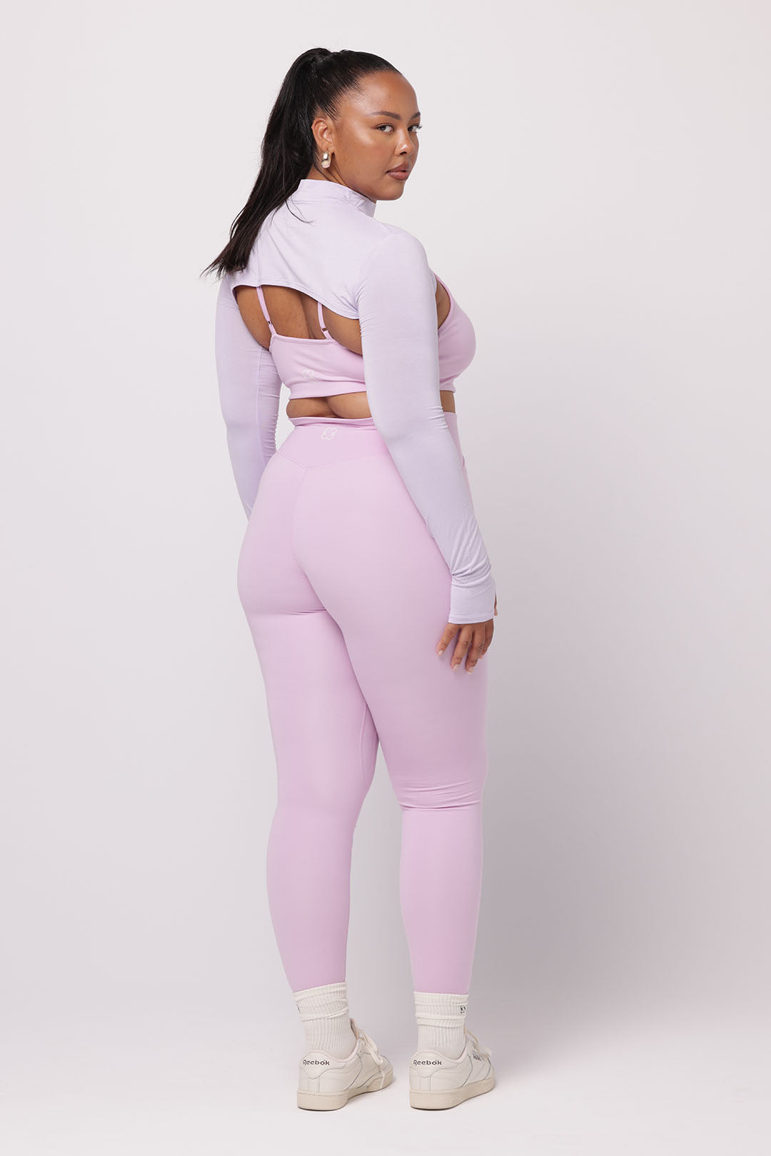 High Neck Shrug | Lilac