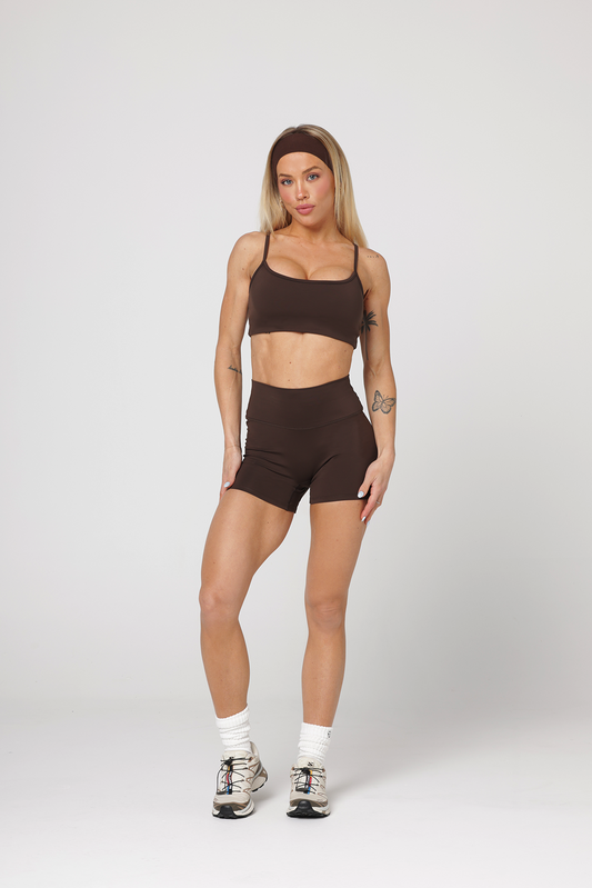 Bike Shorts 4" | Espresso