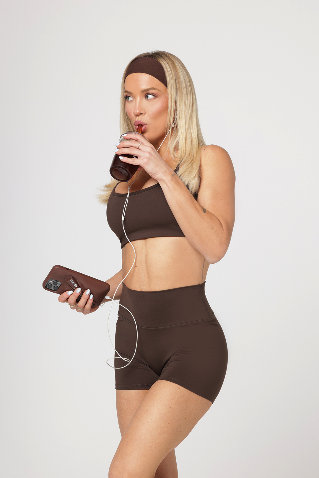 Bike Shorts 4" | Espresso