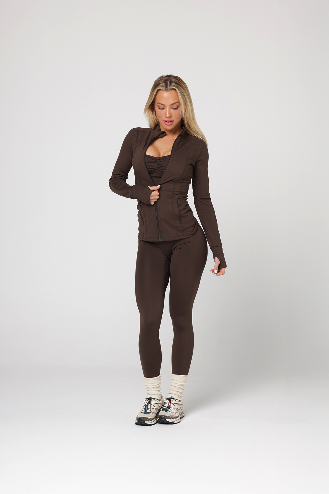 Zip Jacket | Espresso