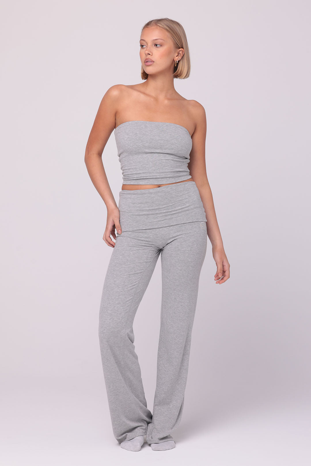 Lounge Yoga Pants | Heather Grey