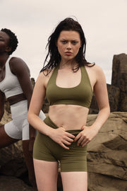 Sample - Halter Bra | Khaki