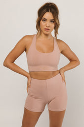 Dusty Pink Shorts