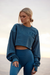 Crop Jumper | Dusk