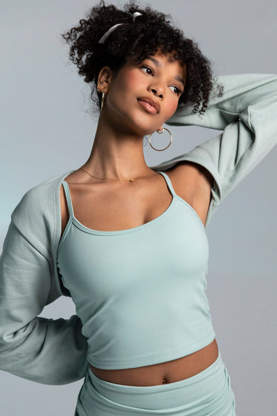 Cropped Cami | Sea Moss