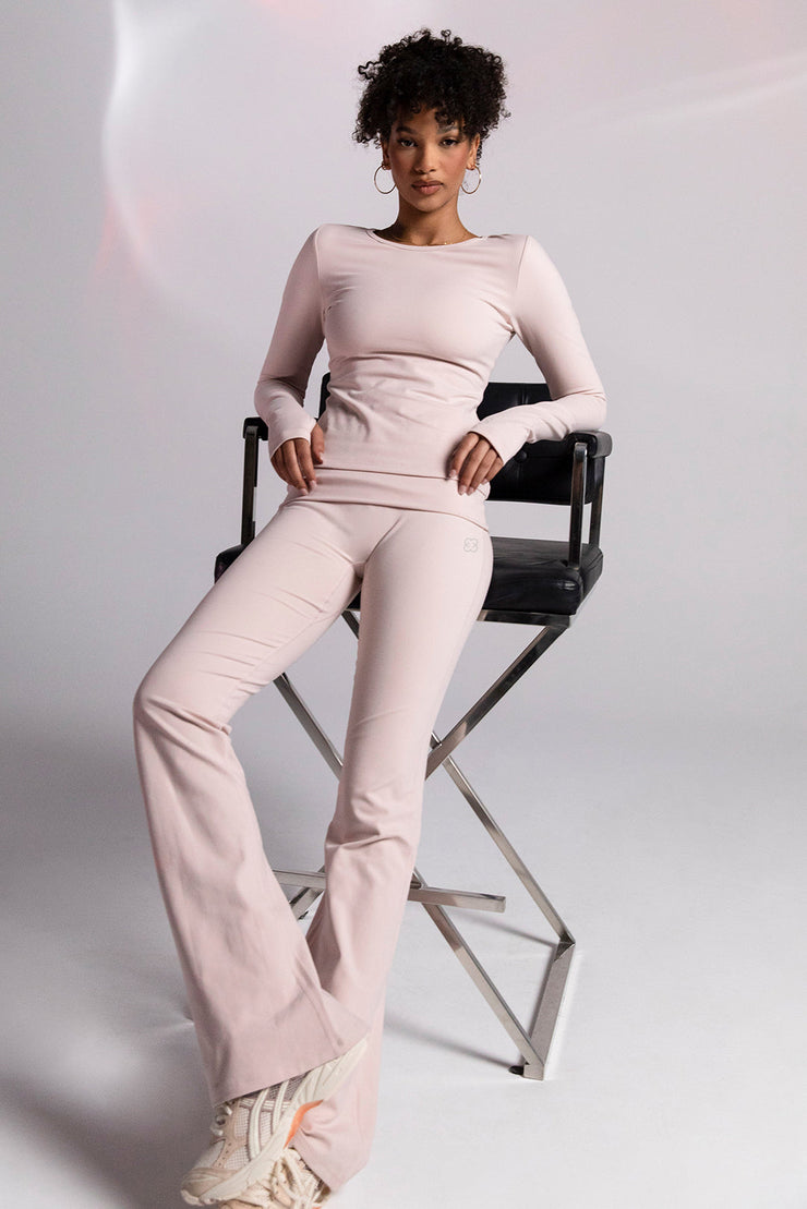 Fitted Long Sleeve | Blush