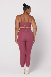 Core Leggings | Burgundy