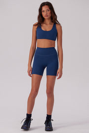 Scrunch Bike Shorts 6" | Midnight