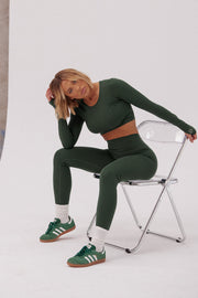 Scrunch Leggings | Forest